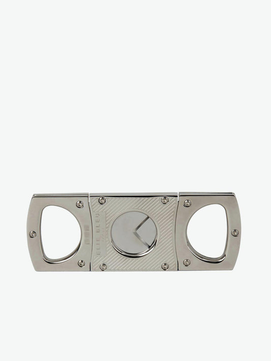 Elie Bleu Double Blade Cigar Cutter Silver