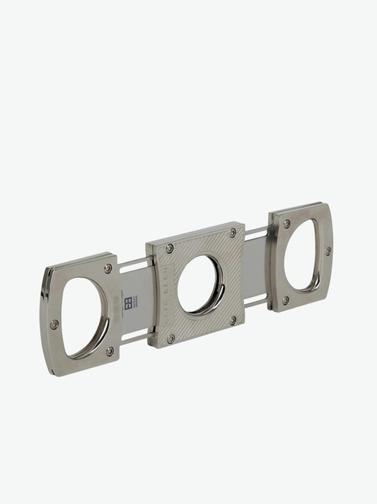 Elie Bleu Double Blade Cigar Cutter Silver
