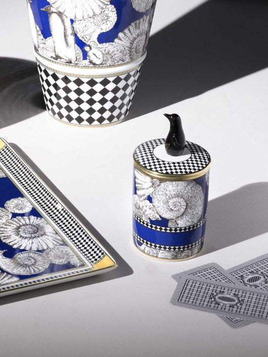 Richard Ginori Penguin Candle With Cover
