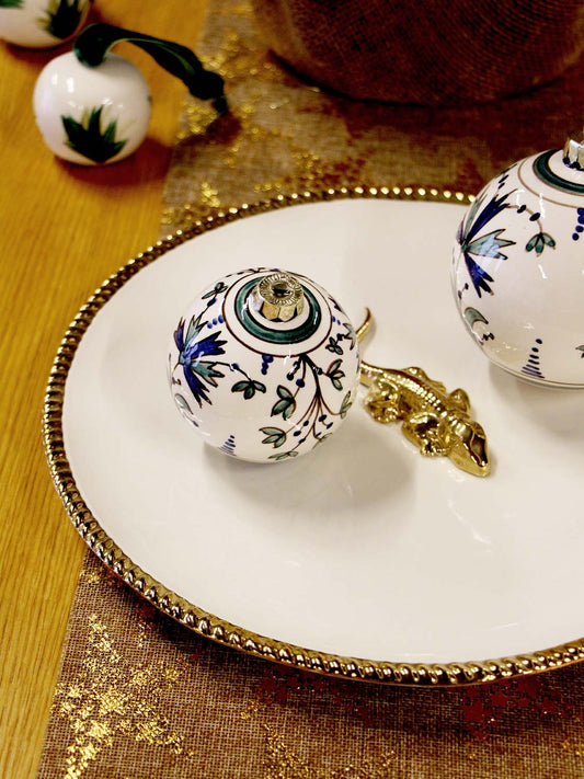 Πιάτο Les Ottomans Plate Golden Animals Crocodile