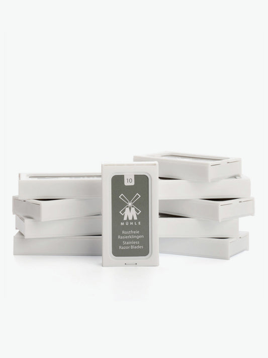 Λεπίδες Ξυρίσματος Muhle 10 Stainless Steel Safety Razor Blades