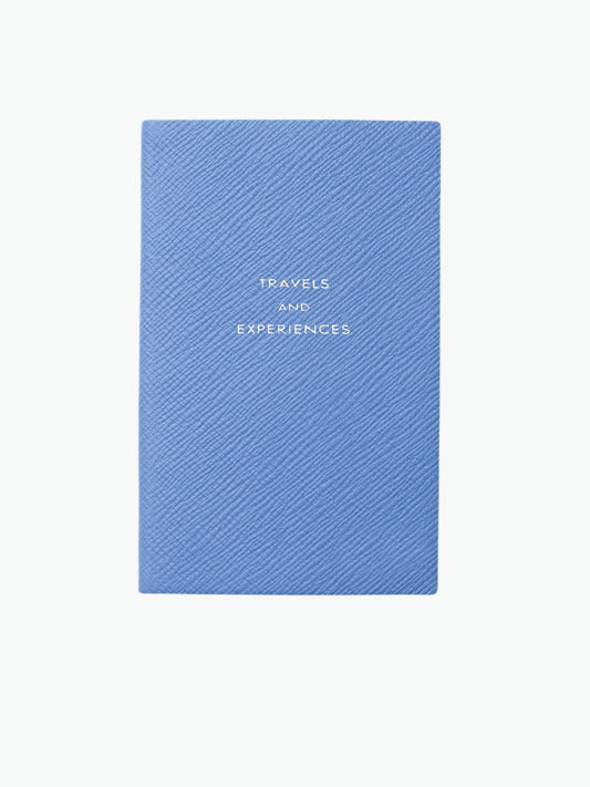 Smythson Travels And Experiences Panama Notebook Nile Blue