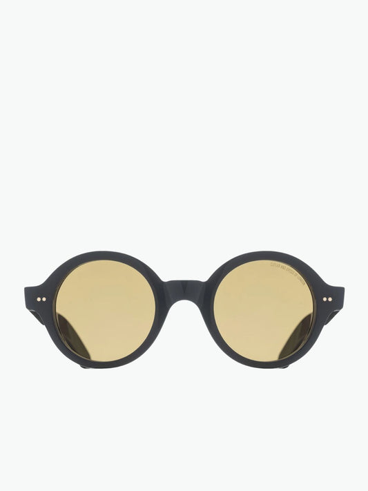 Cutler and Gross 1396 Round Black Sunglasses