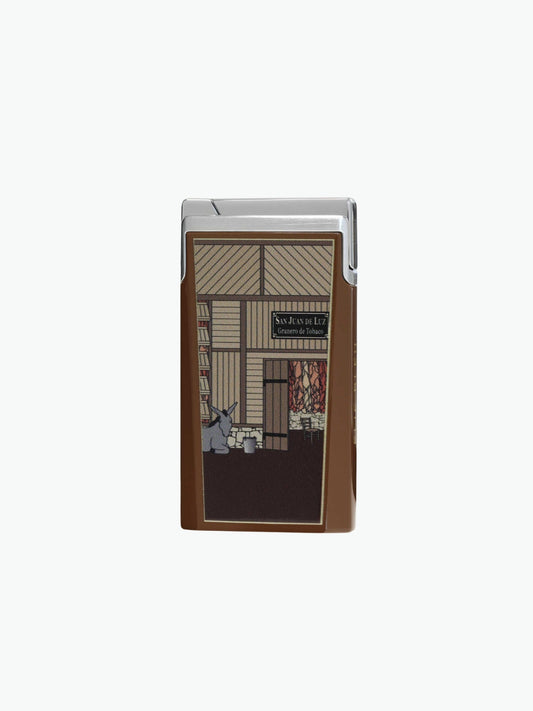 Elie Bleu J15 Casa Cubana Lacquer Pocket Lighter Secadero
