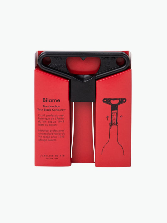 L' Atelier Du Vin Bilame Corkscrew Black Metal