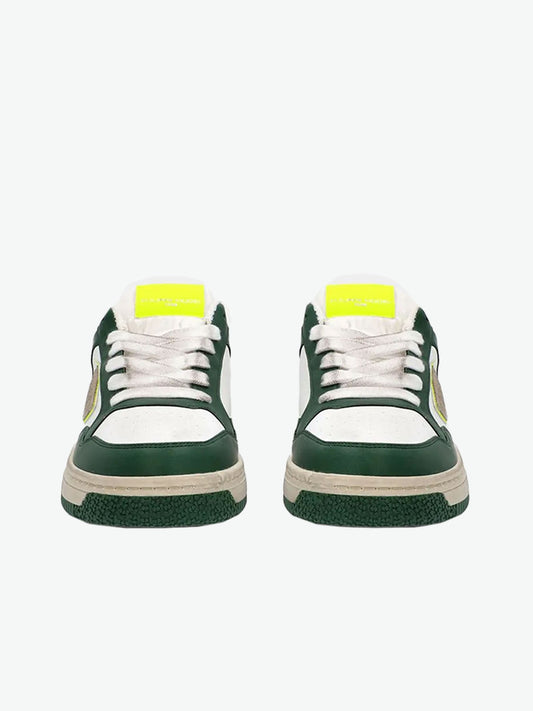Philippe Model Lyon Sneakers Green and Yellow