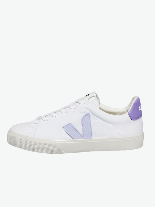 Veja Campo Canvas White Swan Lavande Sneakers