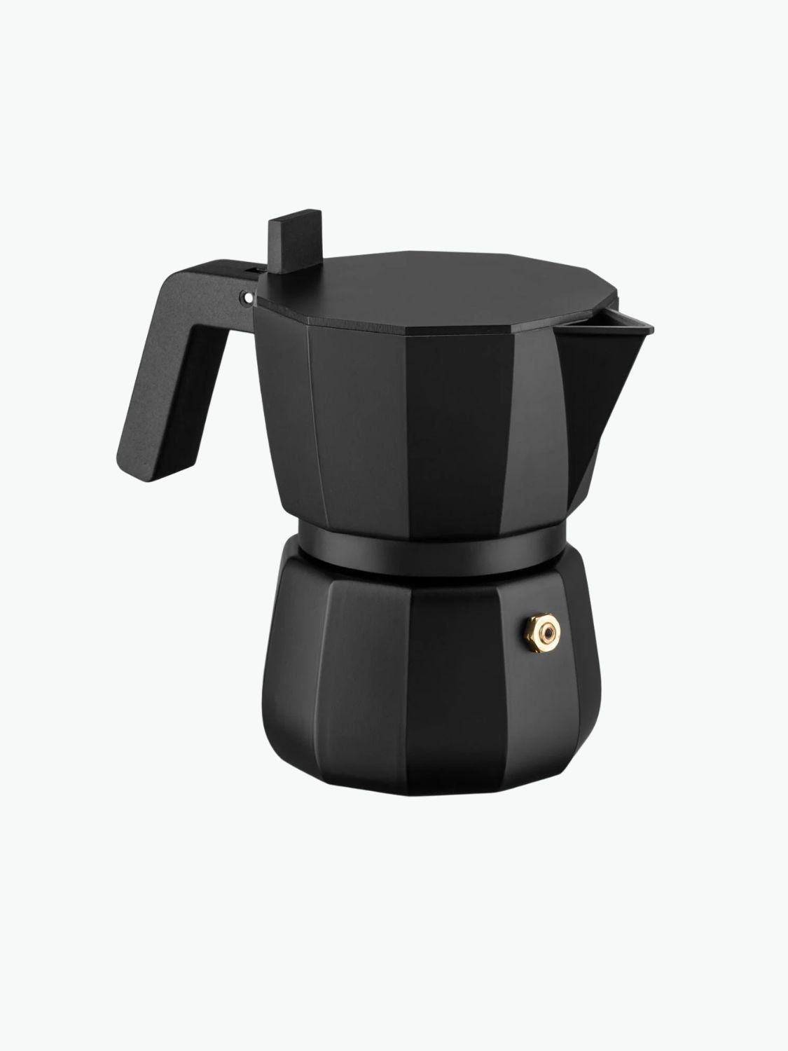 Alessi Espresso Coffee Maker Black Moka