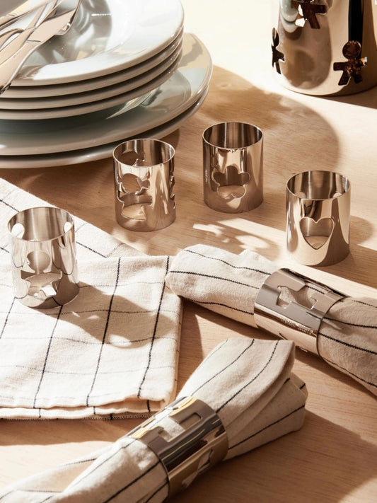 Alessi Girotondo Napkin Ring Flower