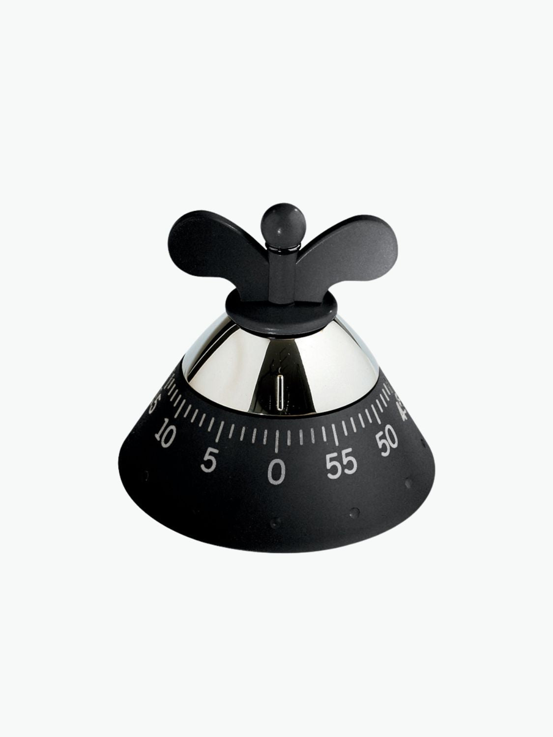 Alessi Kitchen Timer Black