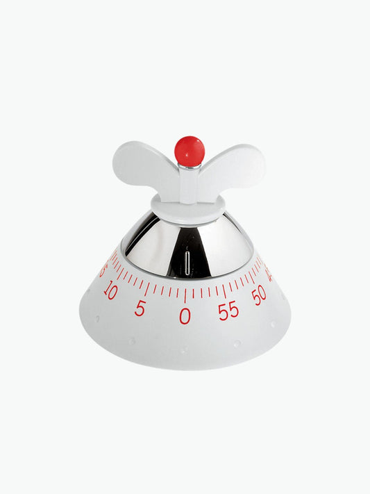 Alessi Kitchen Timer White