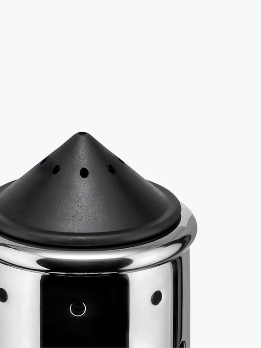 Alessi Salt Castor Black