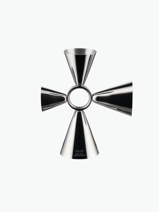 Alessi The Tending Box Quadri Combo Jigger