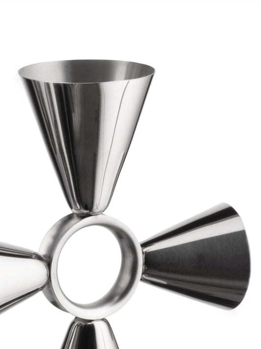 Alessi The Tending Box Quadri Combo Jigger