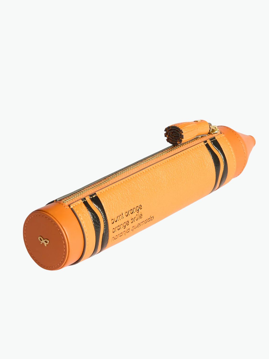 Anya Hindmarch Crayola Pencil Case Sunset Orange