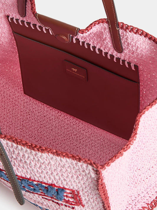 Anya Brands Sweet 'N Low Raffia Tote