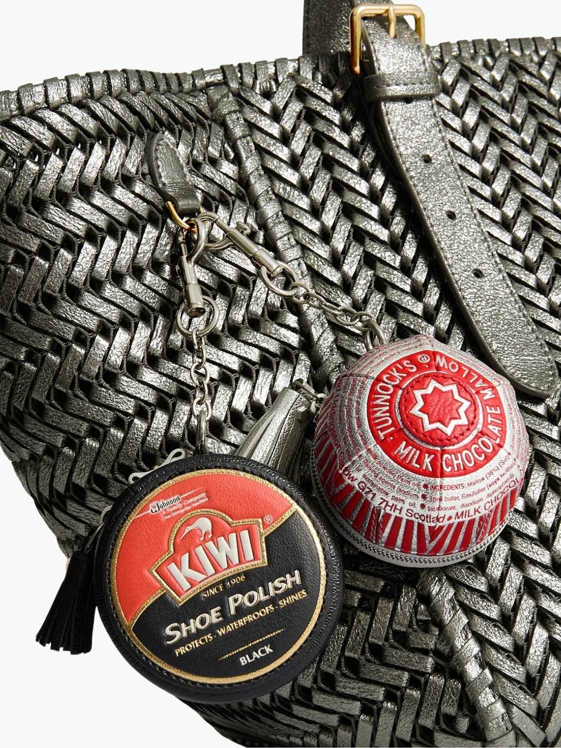 Anya Hindmarch Tunnocks Tea Cake Coin Purse Charm
