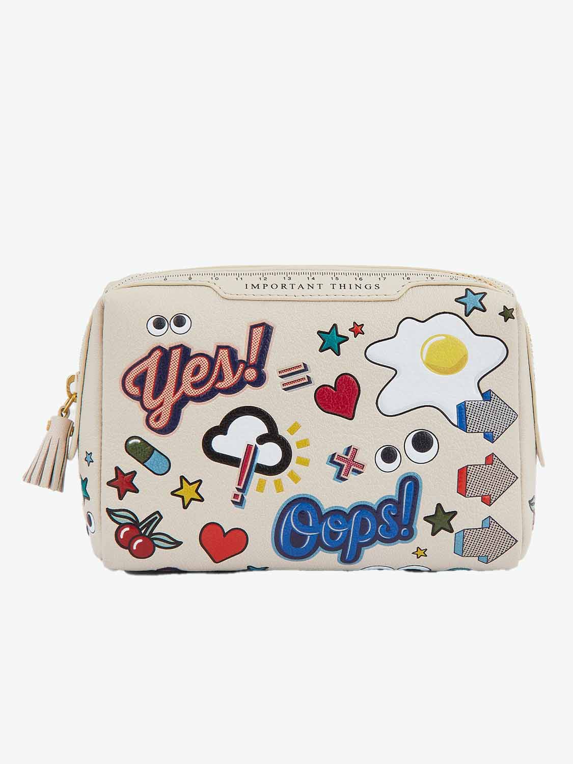 Anya Hindmarch Important Things Pouch All Over Stickers