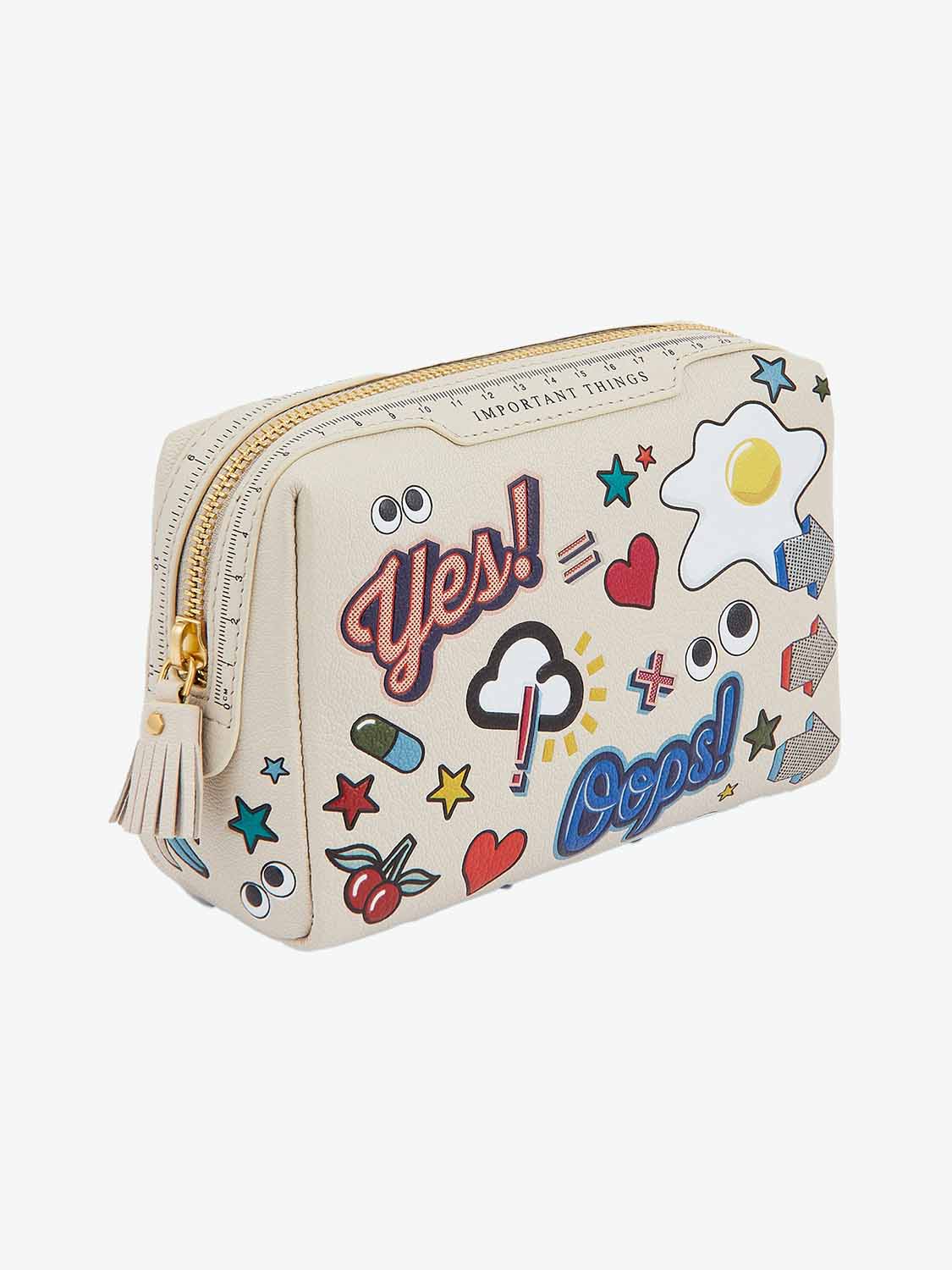 Anya Hindmarch Important Things Pouch All Over Stickers