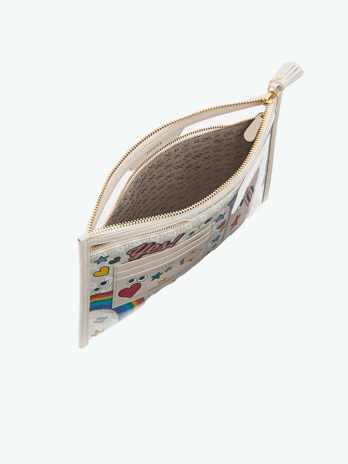 Anya Hindmarch Safe Deposit Case All Over Stickers