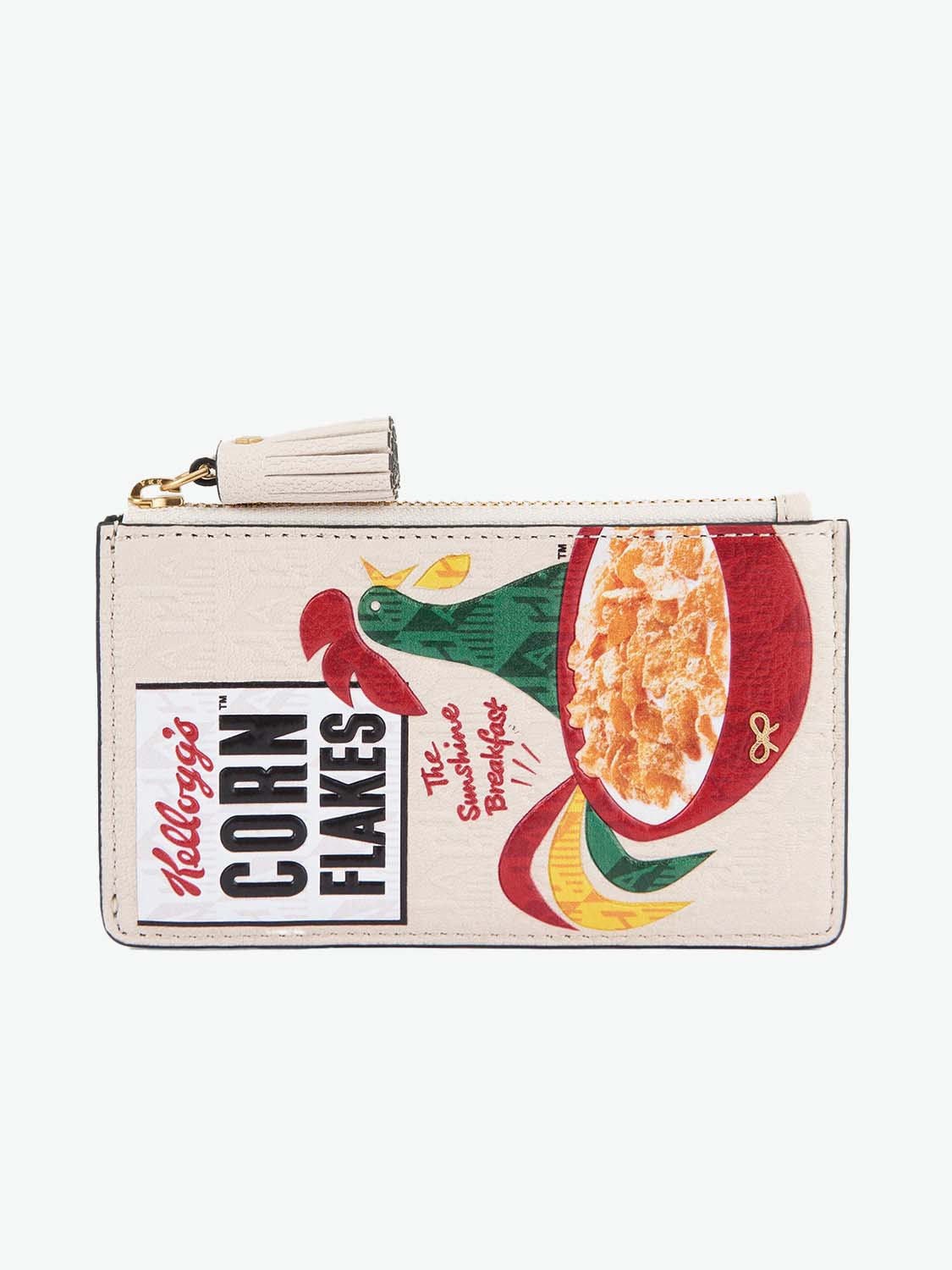 Anya Hindmarch Corn Flakes Zip Card Case