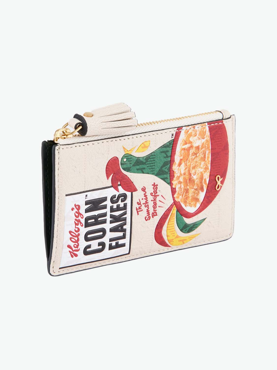 Anya Hindmarch Corn Flakes Zip Card Case
