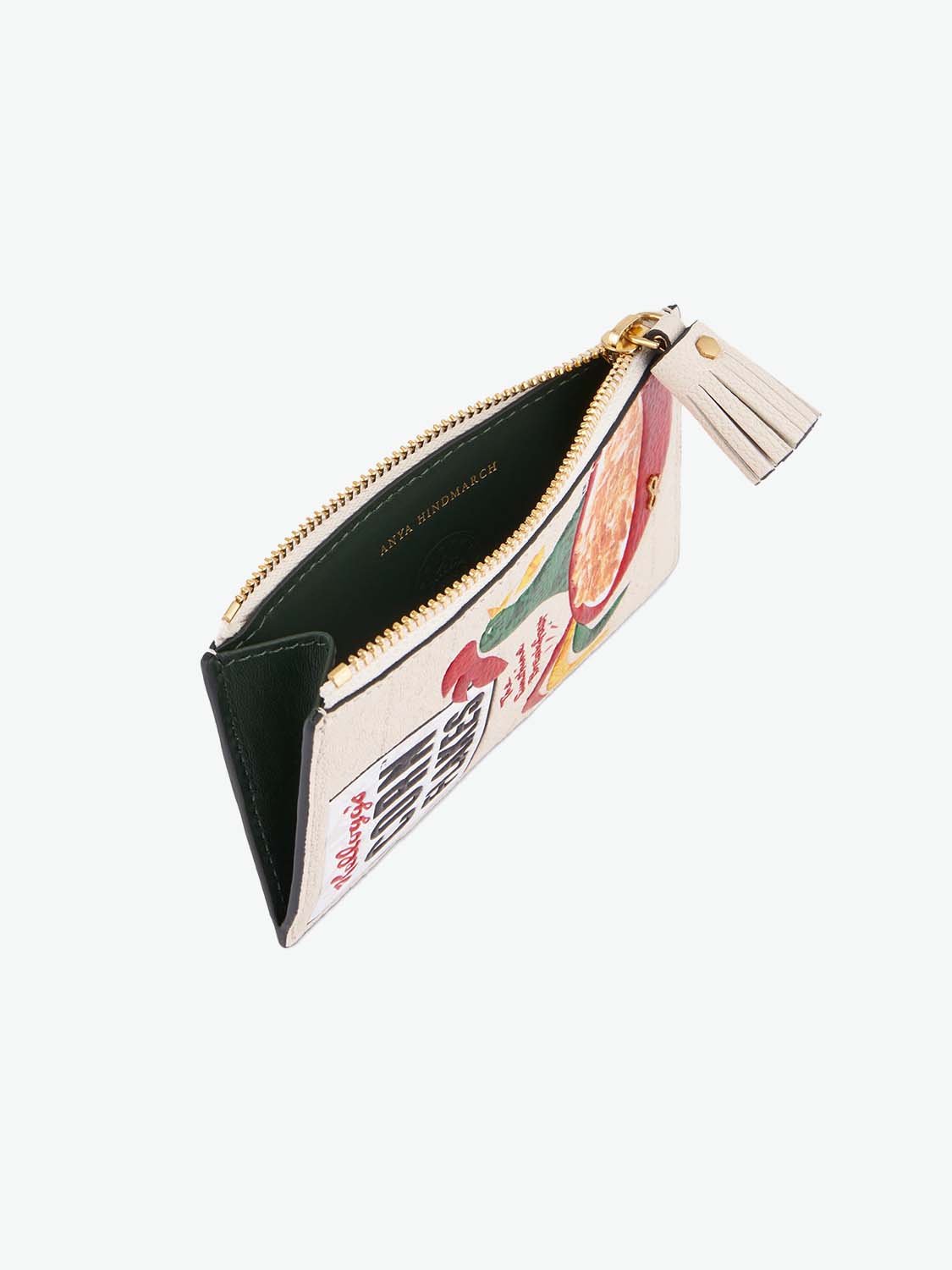 Anya Hindmarch Corn Flakes Zip Card Case
