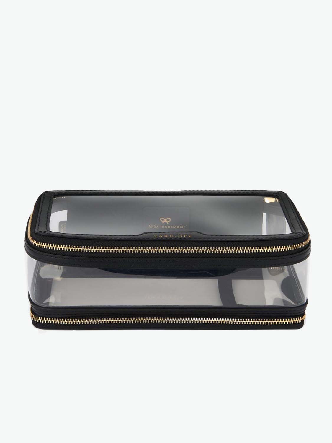 Anya Hindmarch Logo In-Flight Case Black