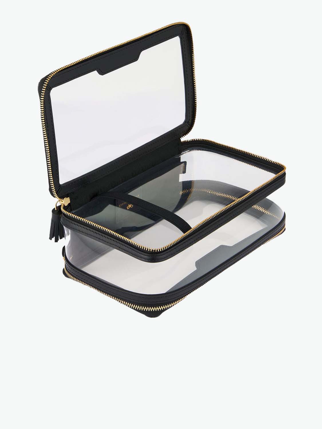 Anya Hindmarch Logo In-Flight Case Black