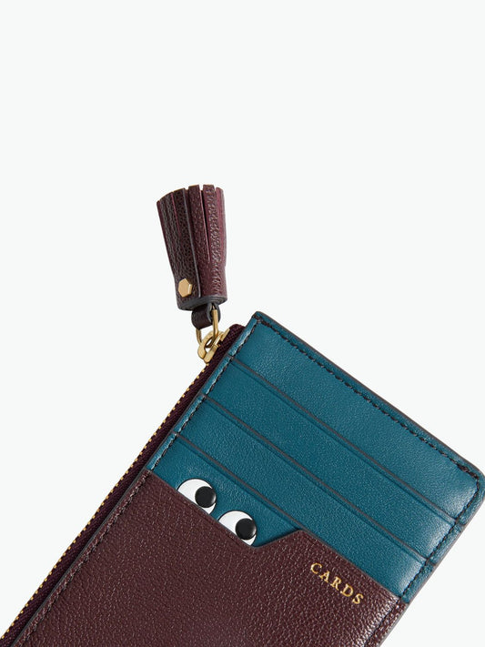 Anya Hindmarch Peeping Eyes Zip Card Case | D