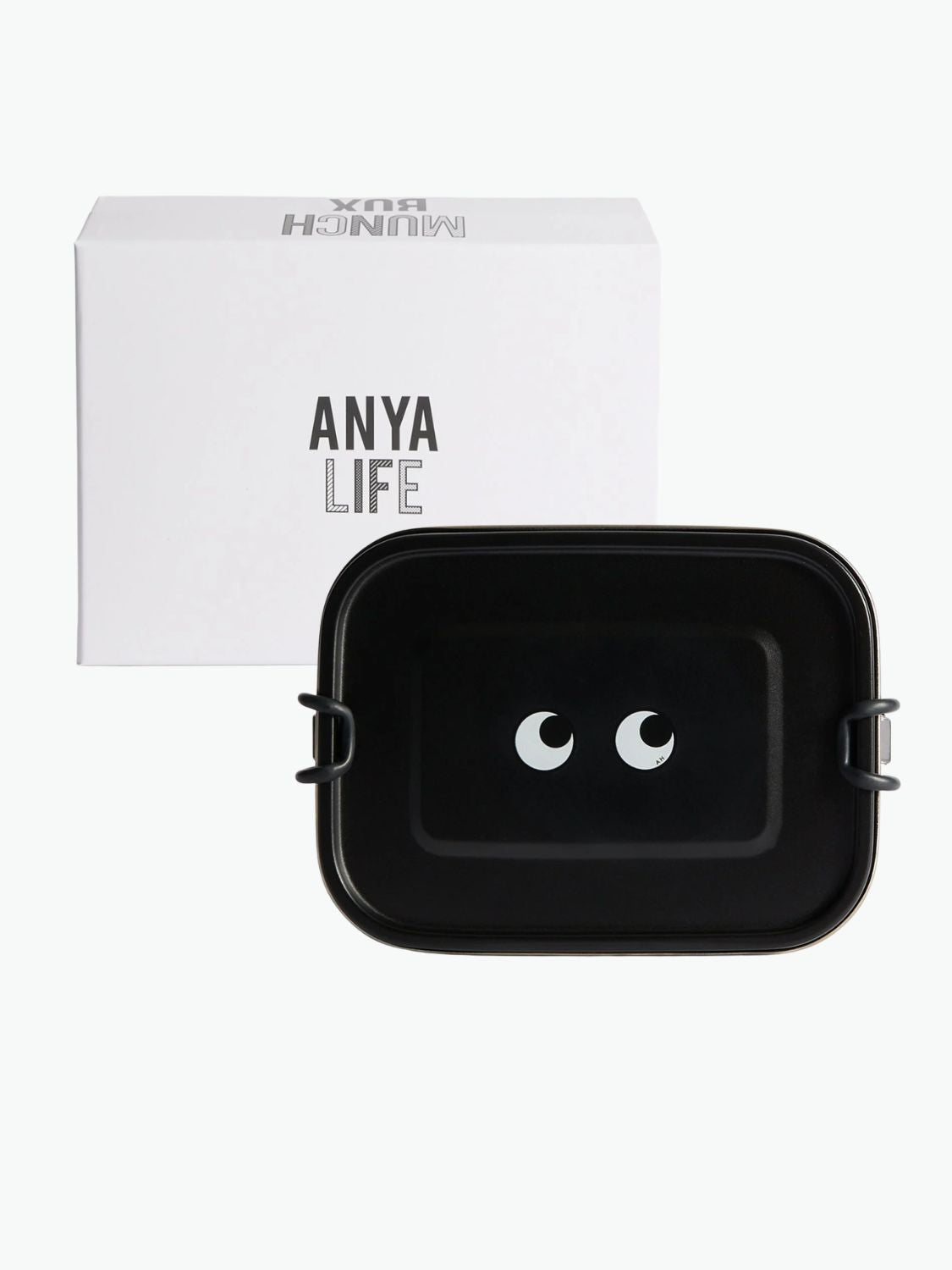 Anya Hindmarch Eyes Lunch Box Black
