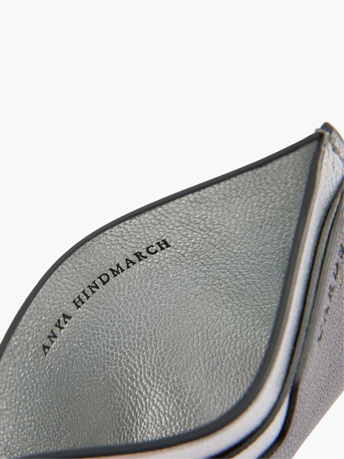 Anya Hindmarch Peeping Eyes Card Case Anthracite Grey