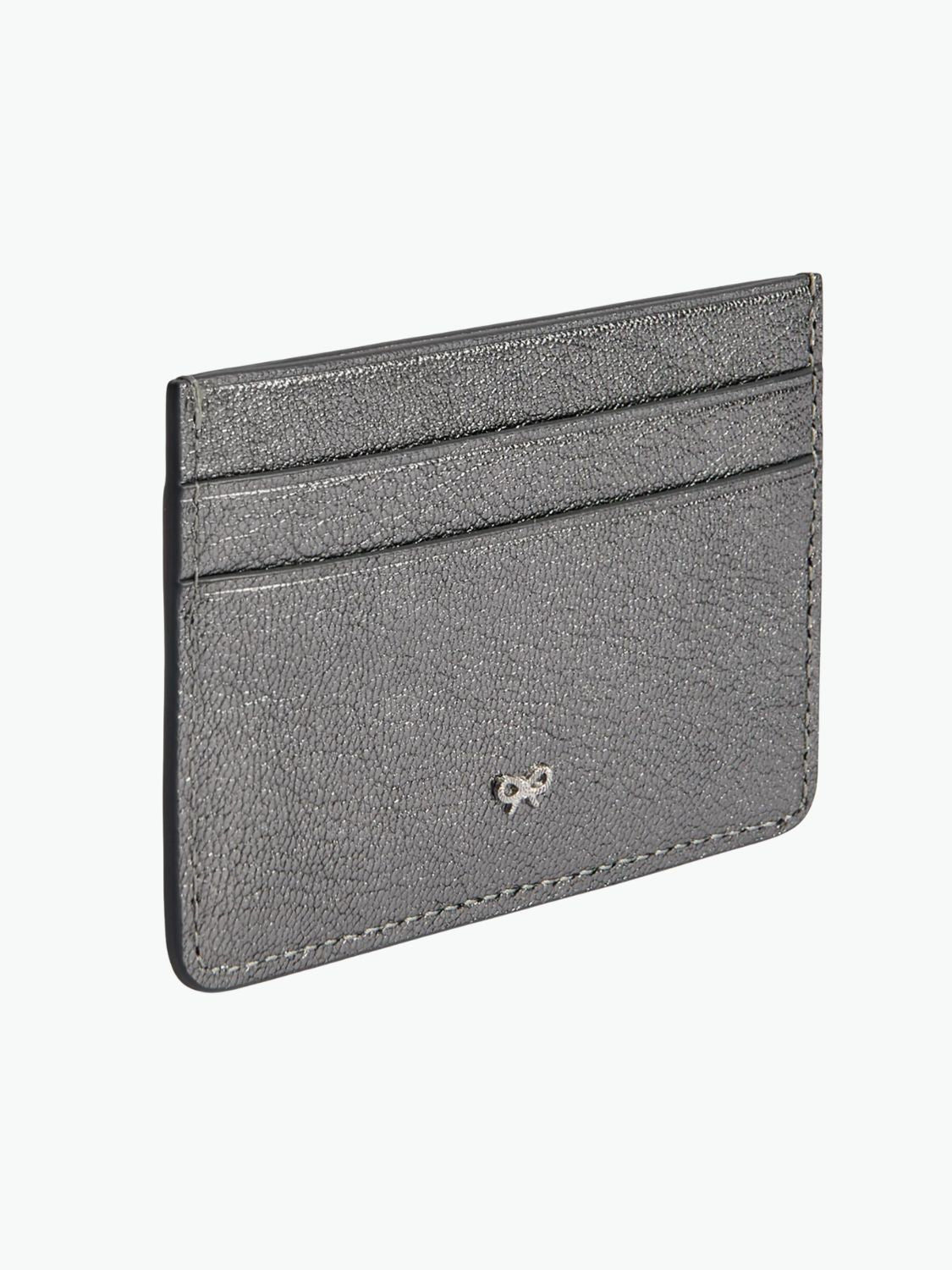 Anya Hindmarch Peeping Eyes Card Case Anthracite Grey