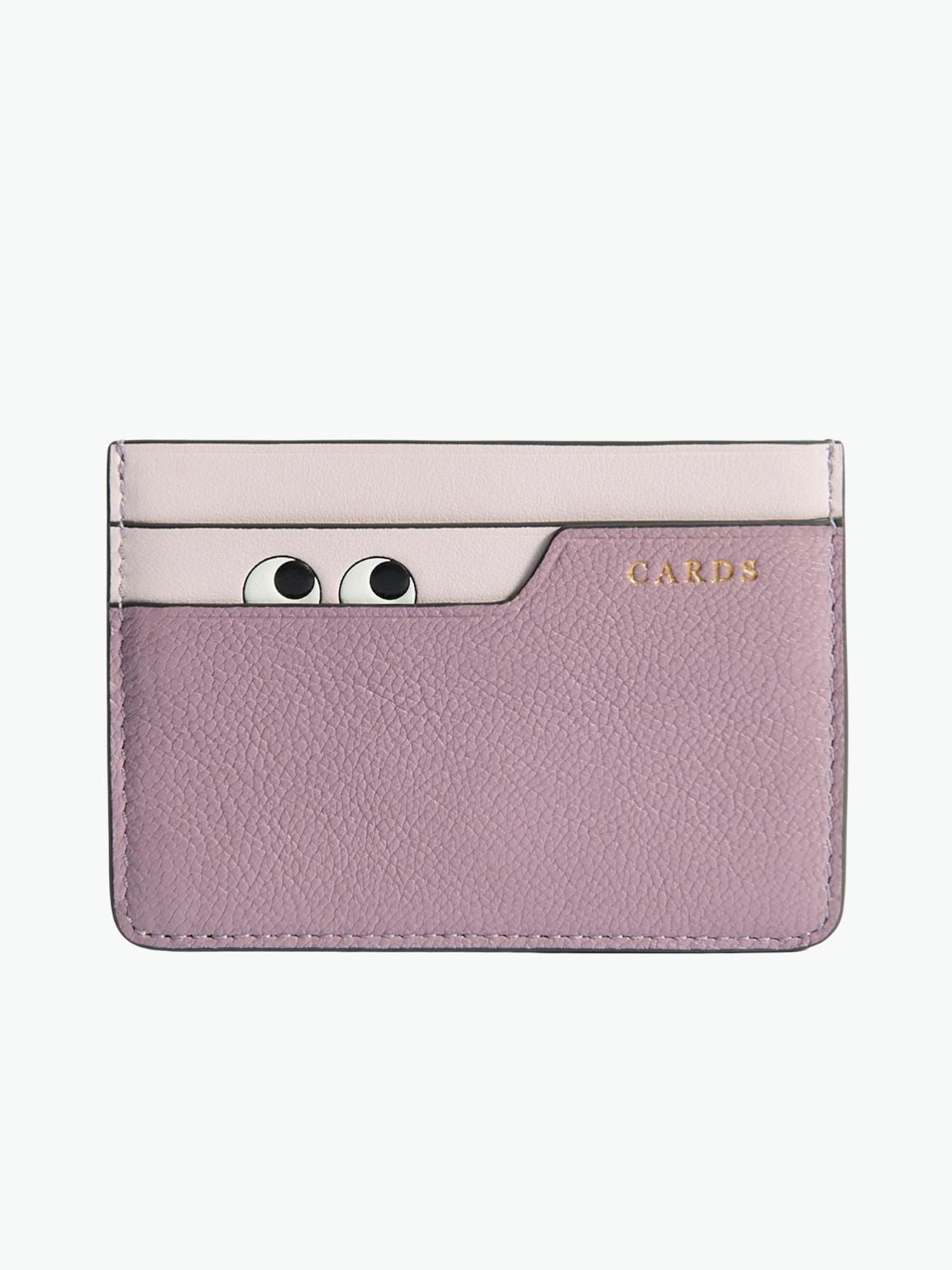 Peeping Eyes Card Case Iris Purple