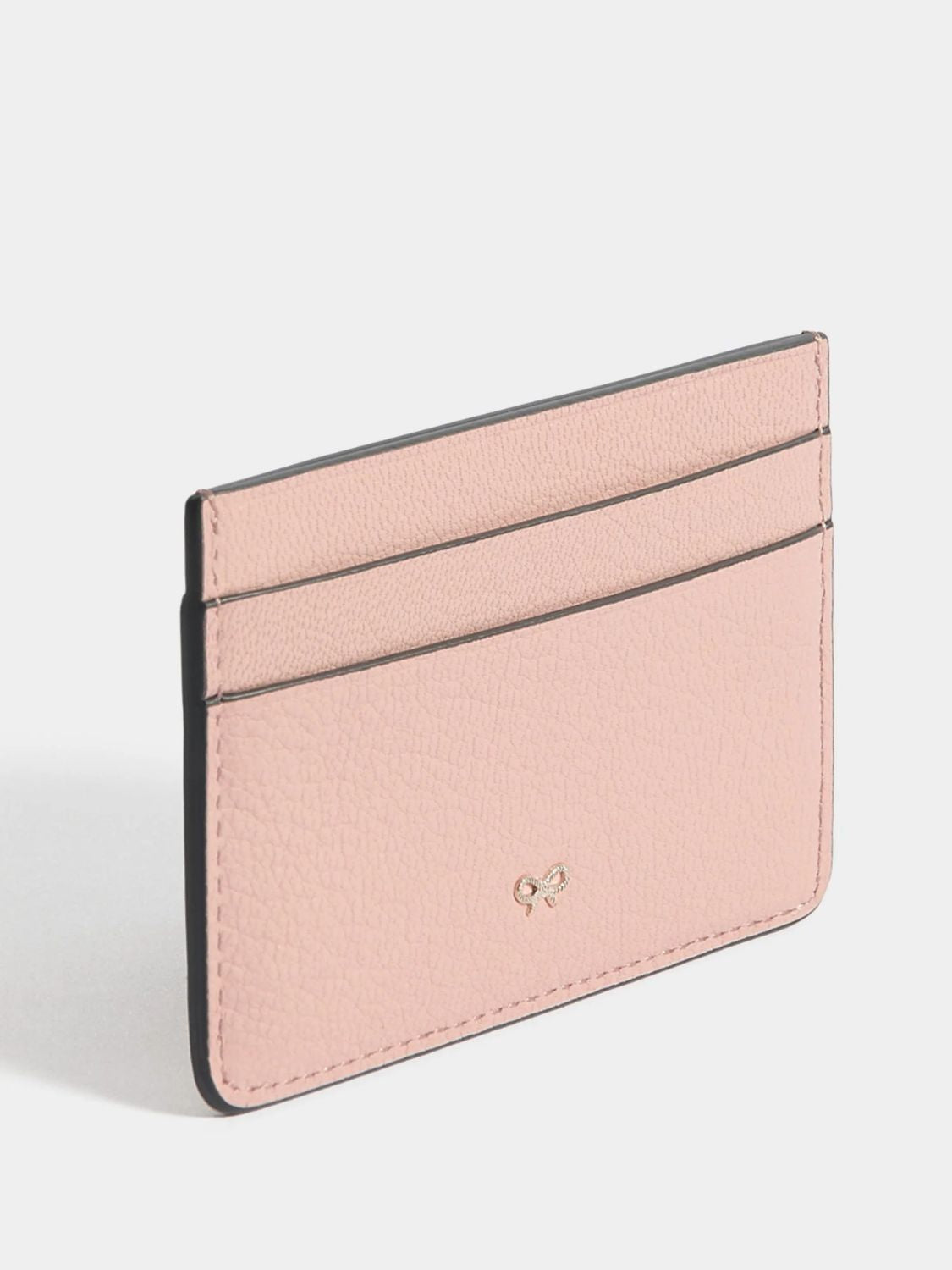 Anya Hindmarch Peeping Eyes Card Case Shell Pink