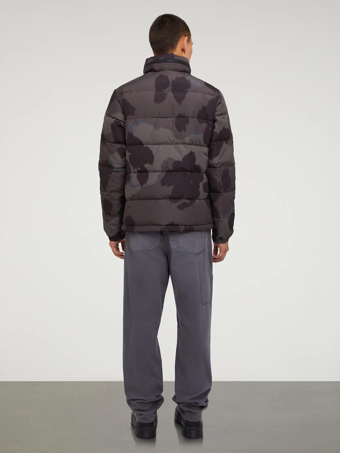 Aspesi Pocoelastico Re Nylon Quilted Jacket Camo | The Project Garments - C