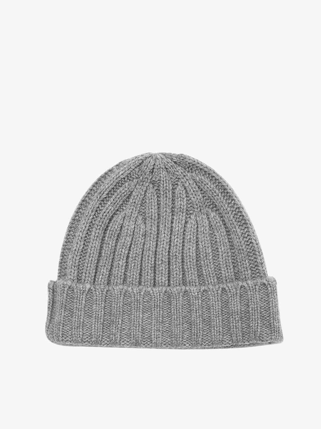 Σκούφος Aspesi Cashmere Beanie Hat Grey