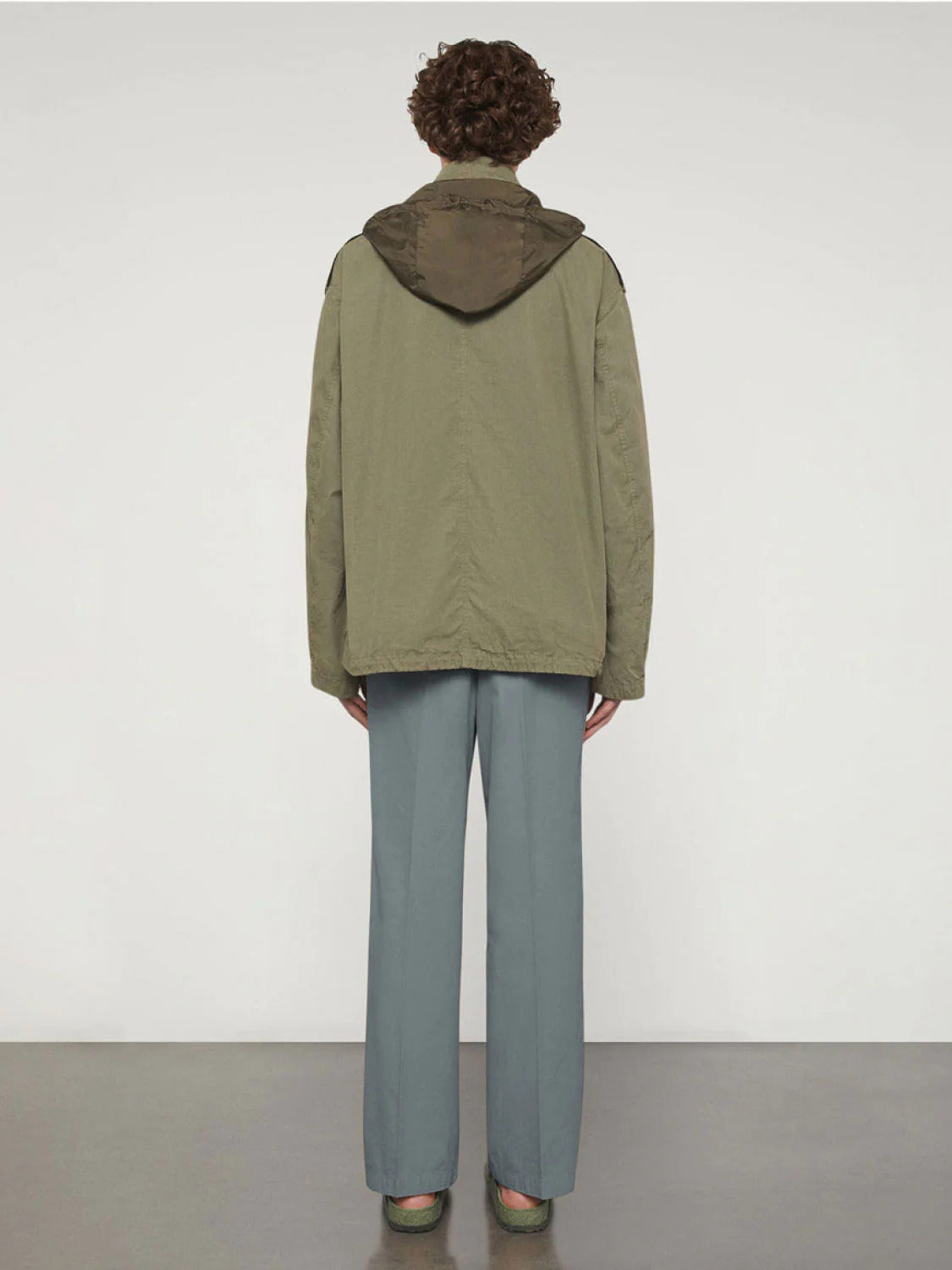 Aspesi Cotton Canvas Field Jacket Khaki | C