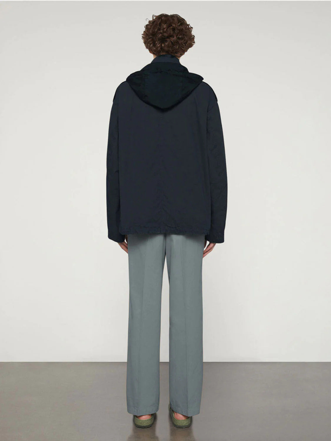 Aspesi Cotton Canvas Field Jacket Navy | C