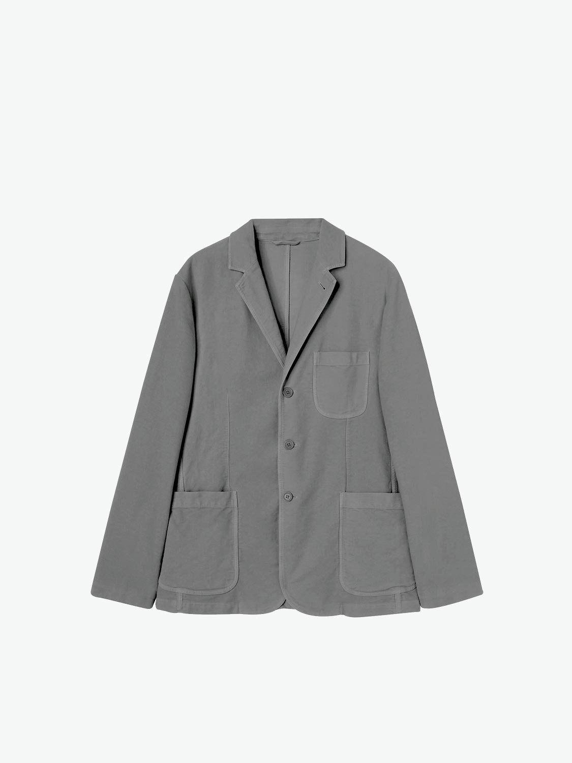 Aspesi Moleskin Samuraki Blazer Grey
