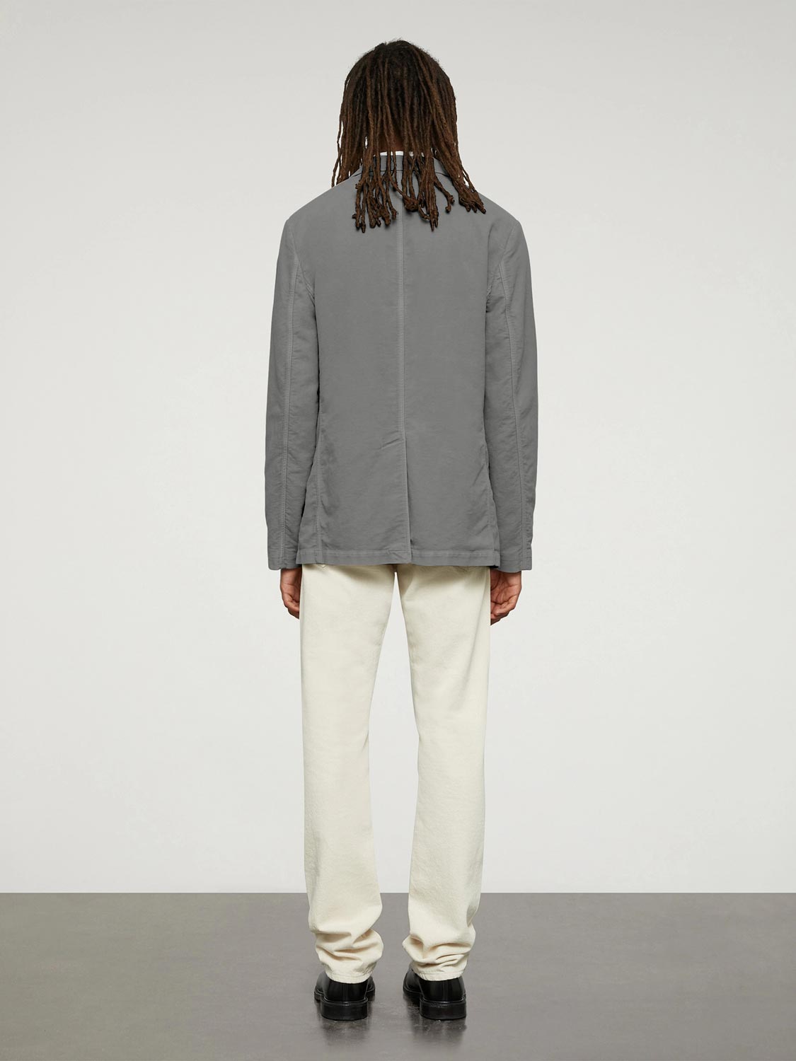 Aspesi Moleskin Samuraki Blazer Grey