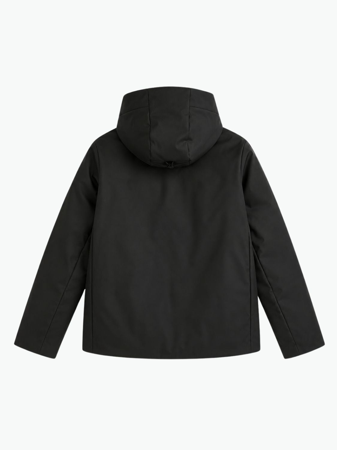 Aspesi Padded Shell Hooded Jacket Black