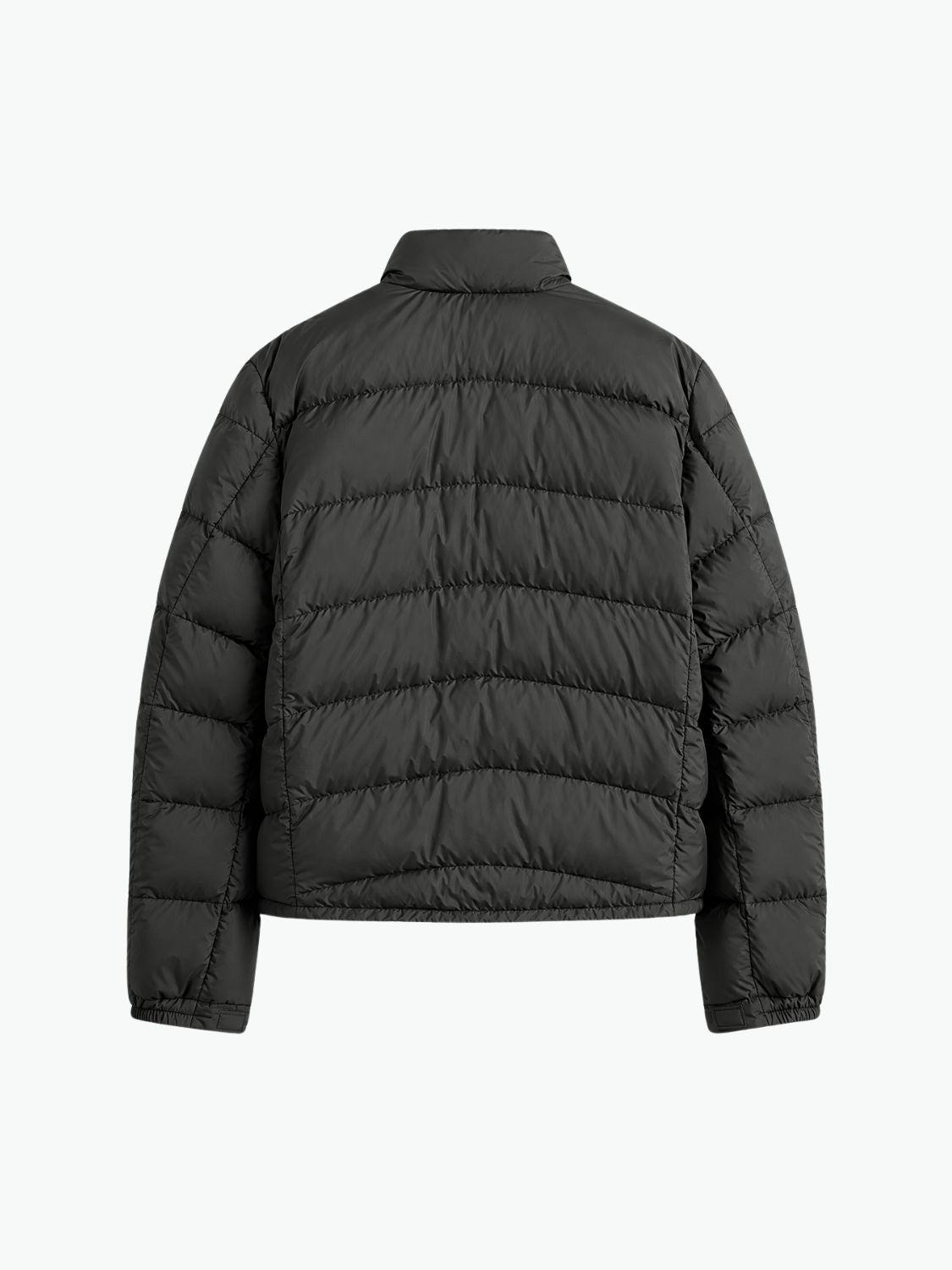 Aspesi Short Quilted Padded Jacket Anthracite