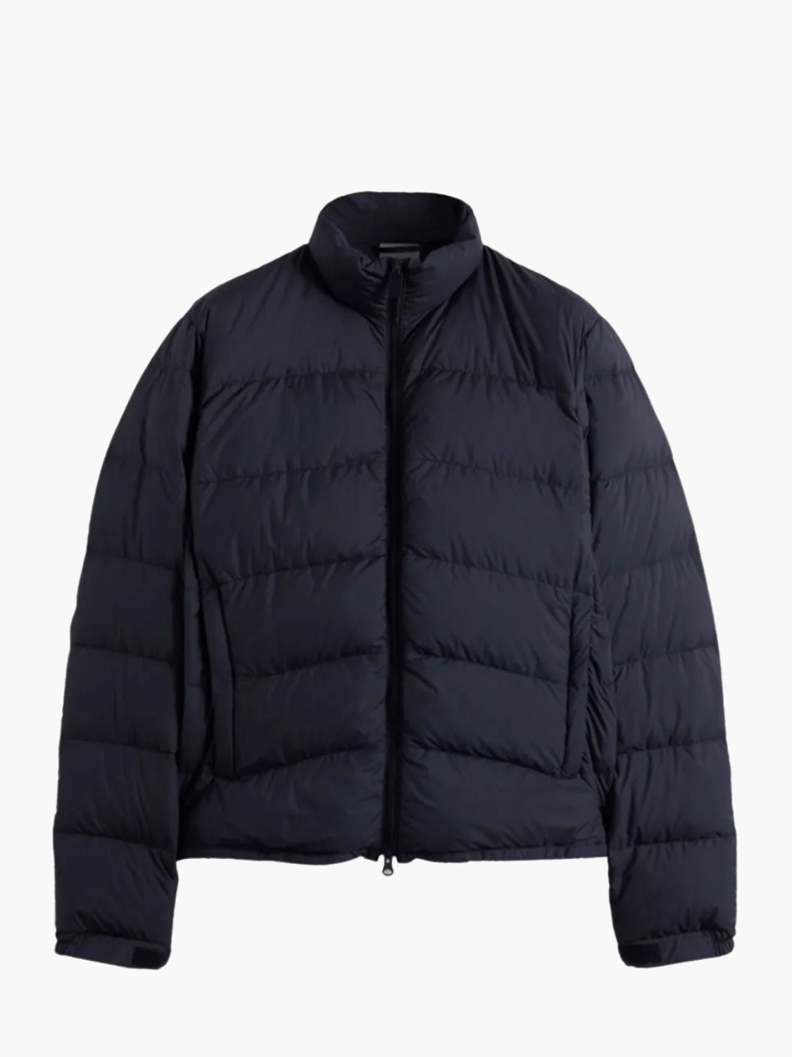 Aspesi Short Quilted Padded Jacket Navy