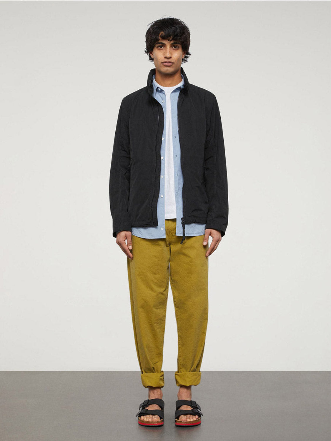 Aspesi Shell Hooded Jacket Black