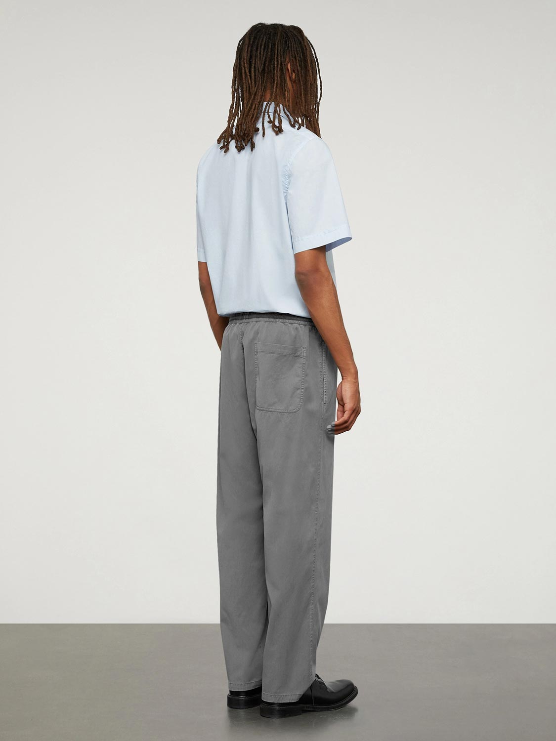 Aspesi Ventura Cotton Lyocell Pants Grey