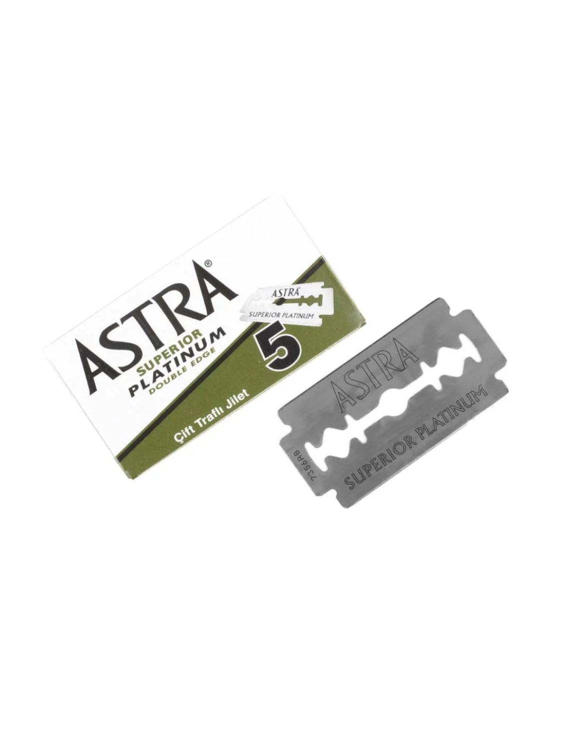 Astra 5 Superior Platinum Double Edge Razor Blades
