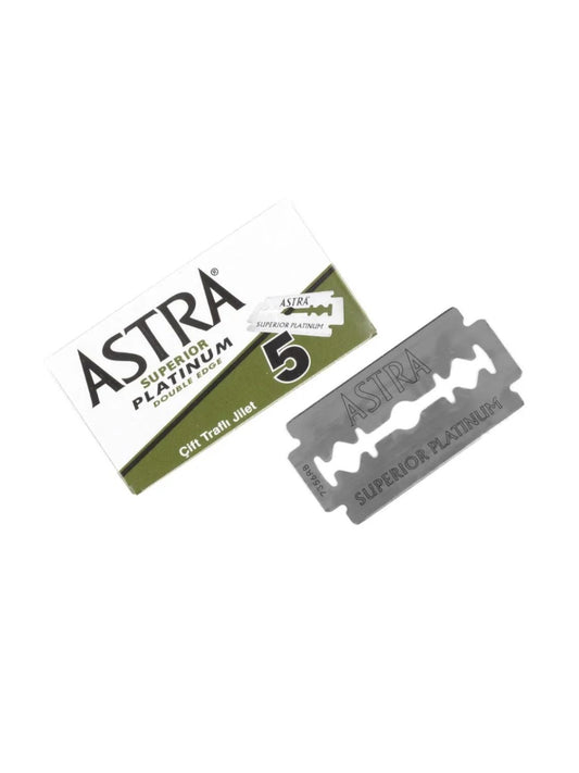Astra 5 Superior Platinum Double Edge Razor Blades
