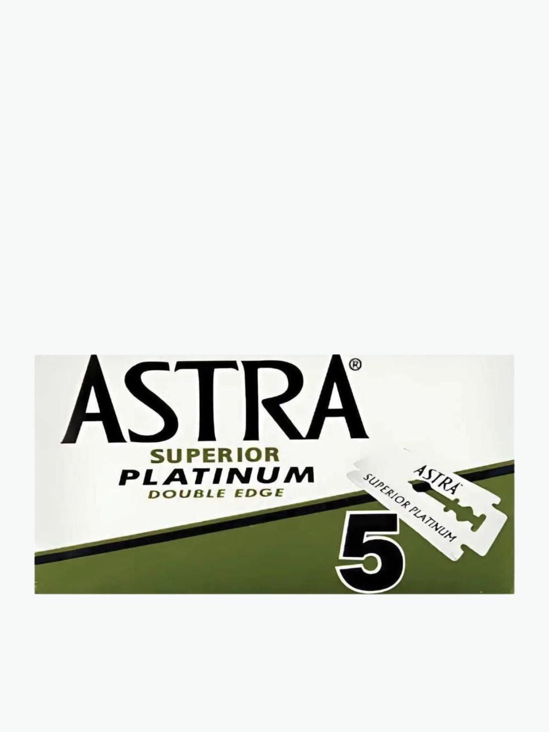 Λεπίδες Ξυρίσματος Astra 5 Superior Platinum Double Edge Razor Blades