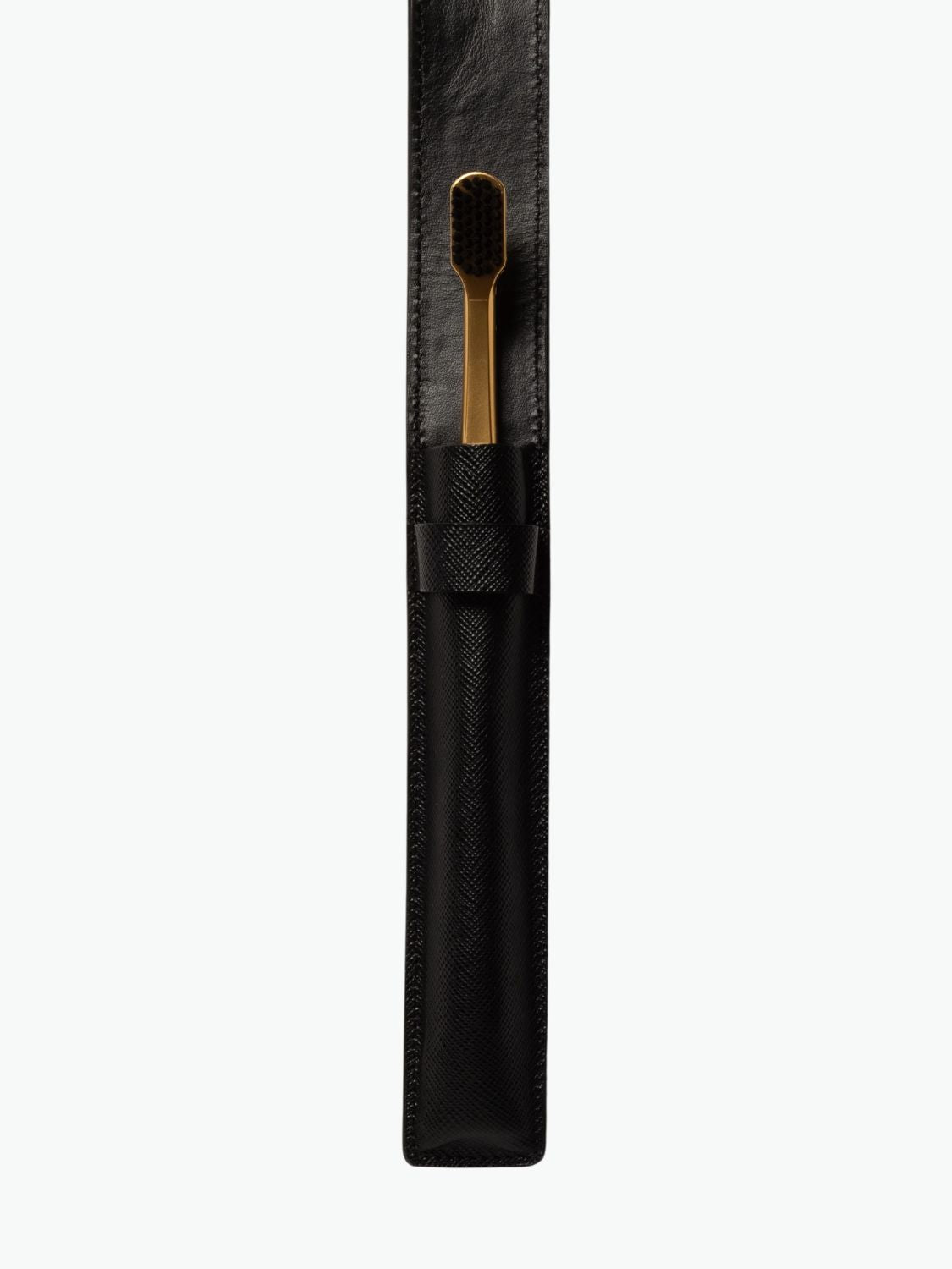 Aurezzi Saffiano Leather Case and Toothbrush